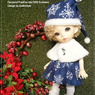 AnyDollStyle PukiFee 15.5cm Christmas Blue Snow Angel