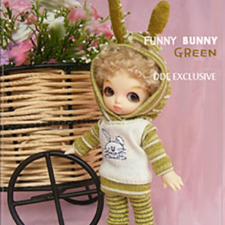 AnyDollStyle PukiPuki 11cm Bunny Funny Green