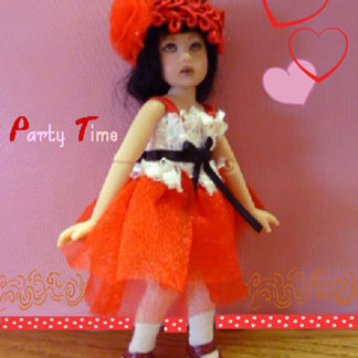 AnyDollStyle TinyBits 6" Slender Party Time