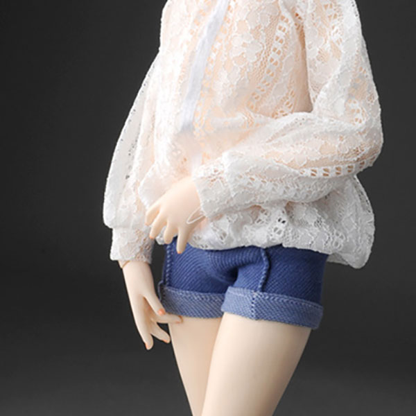 Dollmore Kid MSD Carma Shorts Denim Outfit