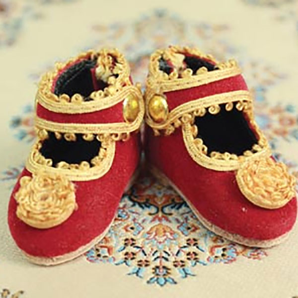 RubyRed Galleria Bleuette Wine Red Suede Shoes
