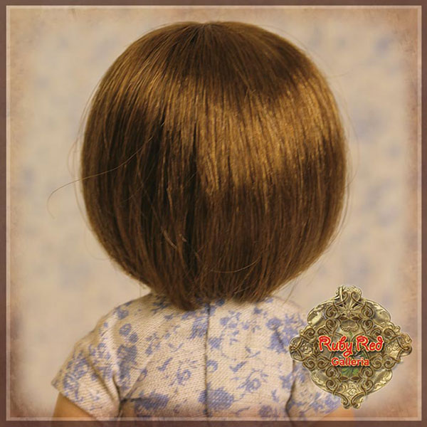 RubyRed Galleria Size 5/6 Ten Ping Brown Bobbed Wig