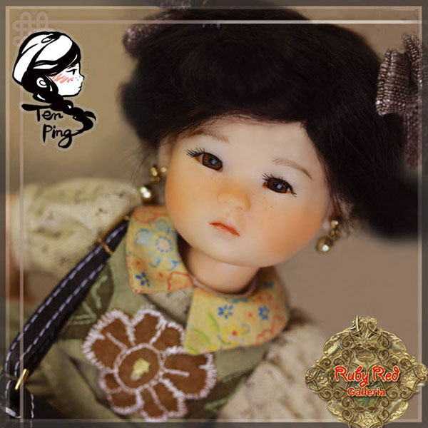 RubyRed Galleria Ten Ping 7th Edition Doll Set