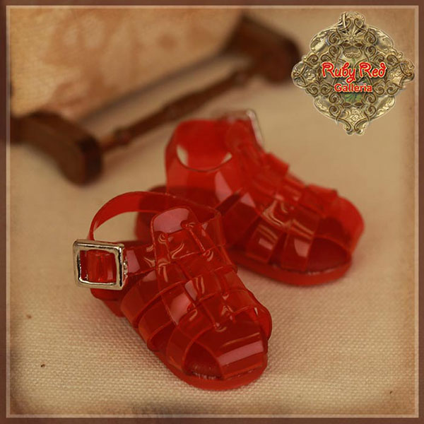 RubyRed Galleria Ten Ping PVC Sandals