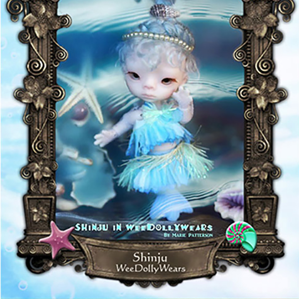 Charles Creature Cabinet Tiny BJD Full Pet Baby Mermaid