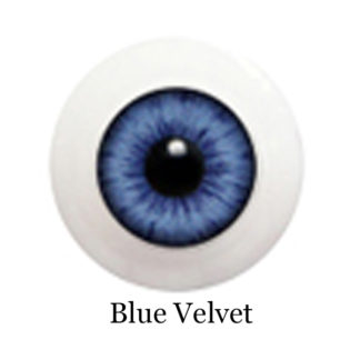 glib eyes acrylic blue velvet