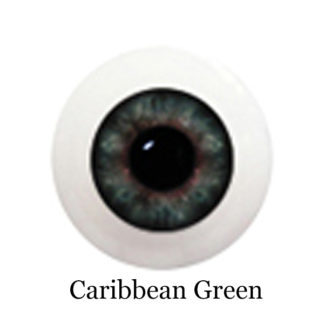 glib eyes acrylic caribbean green