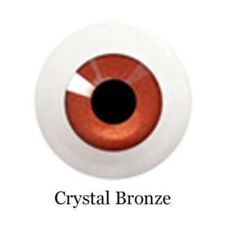 glib eyes acrylic crystal bronze
