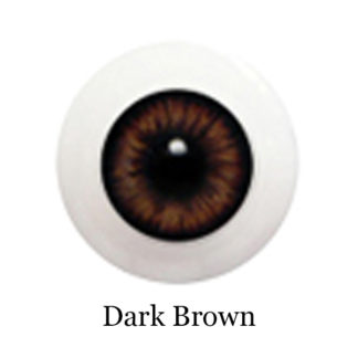 glib eyes acrylic dark brown