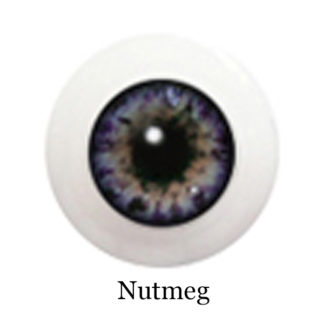 glib eyes acrylic nutmeg