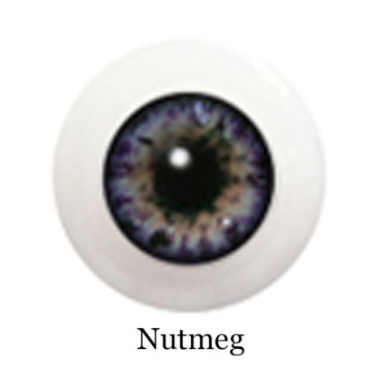 glib eyes acrylic nutmeg