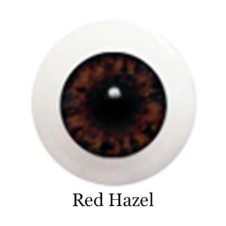 glib eyes acrylic red hazel