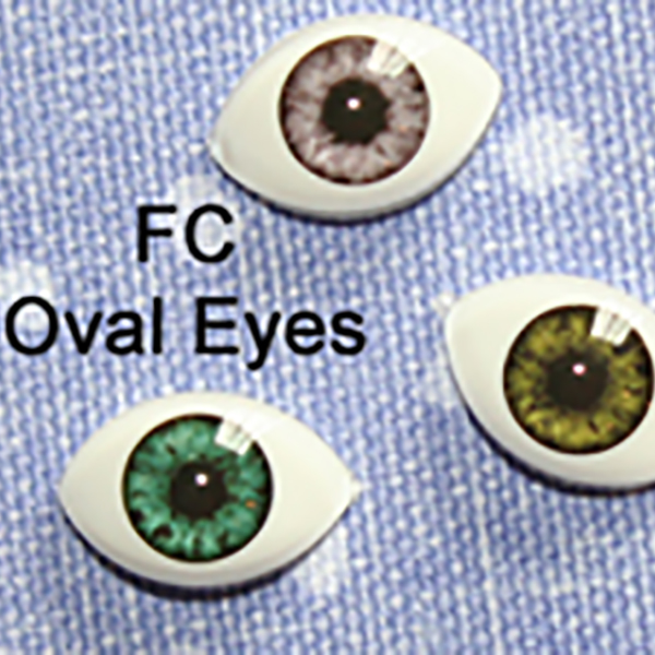 Almost Real Eyes BJD Style OFC High Dome Half Oval