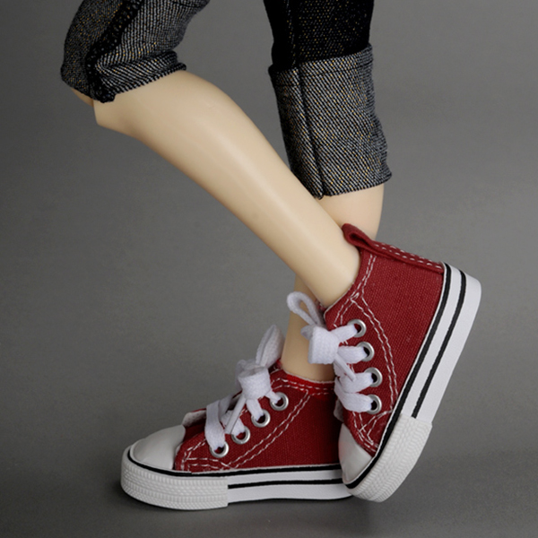 Dollmore MSD Red Nika Sneakers Shoes