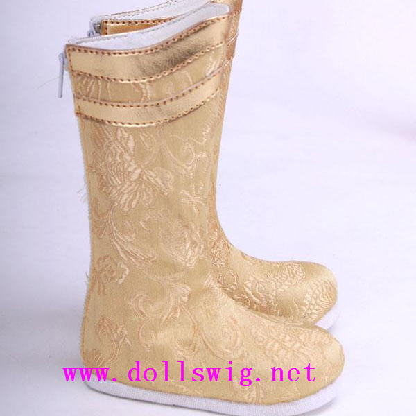 Jinny MSD Gold Ming Boots Shoes