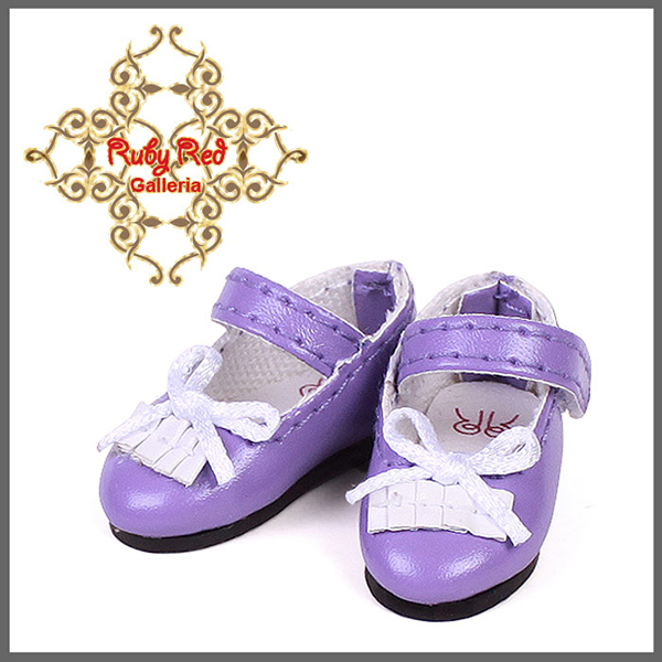 RubyRed Galleria Tiny Purple Mary Jane Shoes