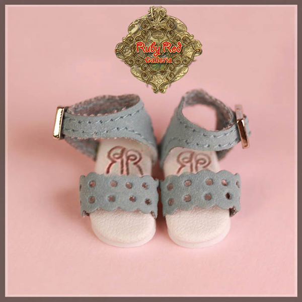 RubyRed Galleria Tiny Blue Sandals