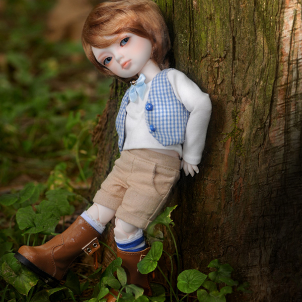 Ponyo Ankle Socks Black for Dear Doll and YoSD – Denver Doll Emporium