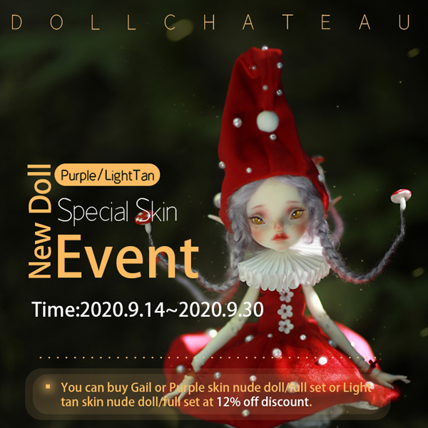 doll chateau yosd baby gail new skin color event