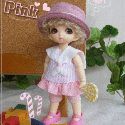 anydoll xsmall school pink