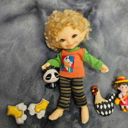 doll in style tiny clubhouse