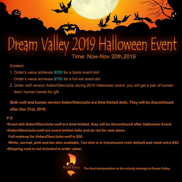 dream valley halloween event