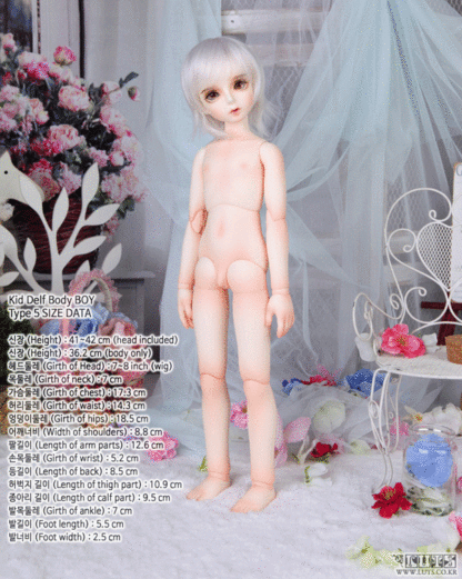 luts kid delf boy body type 5