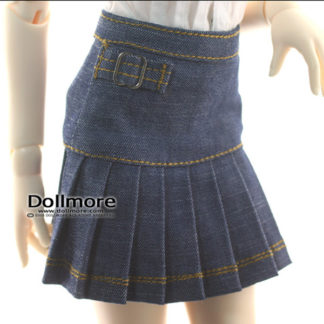 doll more msd kid buckle jean skirt