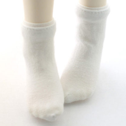 dollmore msd basic white socks