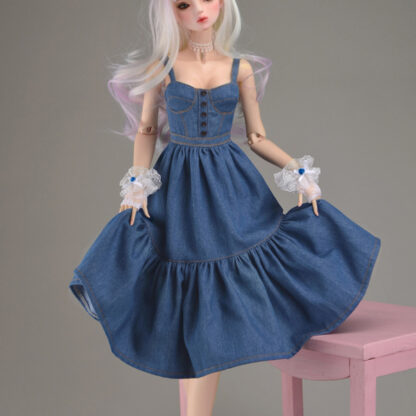 Bustier Denim Dress for Model & Larger SD - Image 4