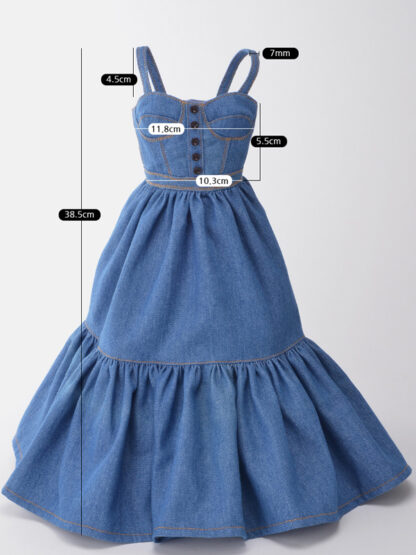 Bustier Denim Dress for Model & Larger SD - Image 5