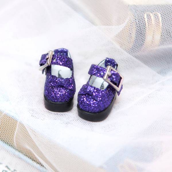 purple platform shoes