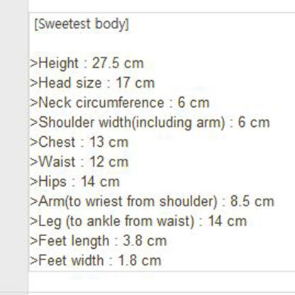 soul doll yosd sweetest body
