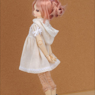 doll more msd vanilla race hood blouse