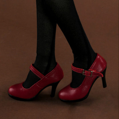 doll more basic heels red sd