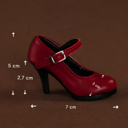 doll more basic heels red sd