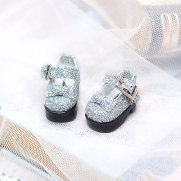 silver platform shoes