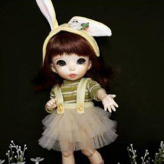 anydoll style small pukifee rabbit yellow