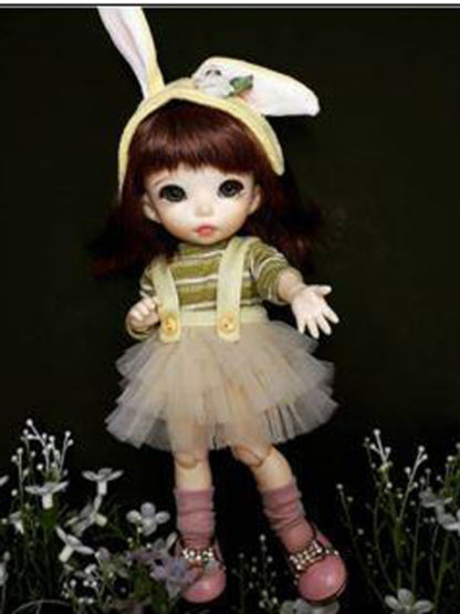 anydoll style small pukifee rabbit yellow