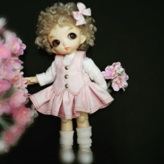 anydoll style xsmall pukipuki pink frill