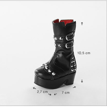 dollmore msd new rock boots black