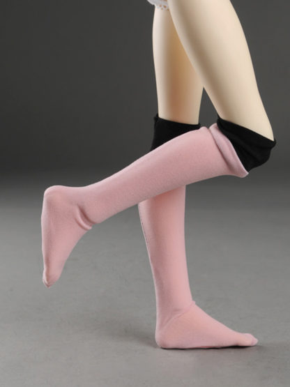 dollmore msd two hue pink black stockings