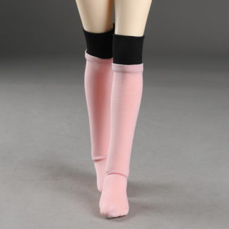 dollmore msd two hue pink black stockings