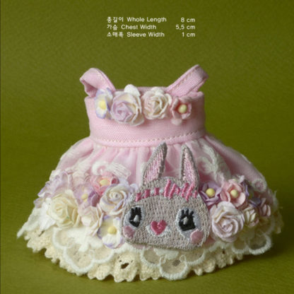 dollmore bebe rabbit flowers dress