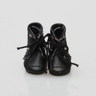 glib 25mm lace up boots black