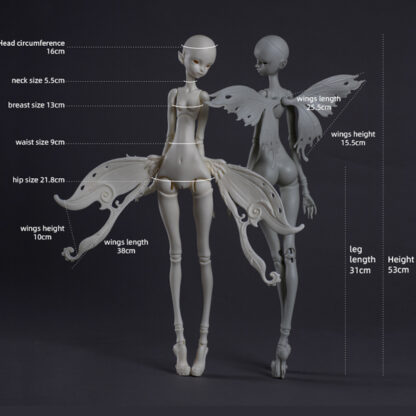 doll chateau winged body msd kid k-21-1