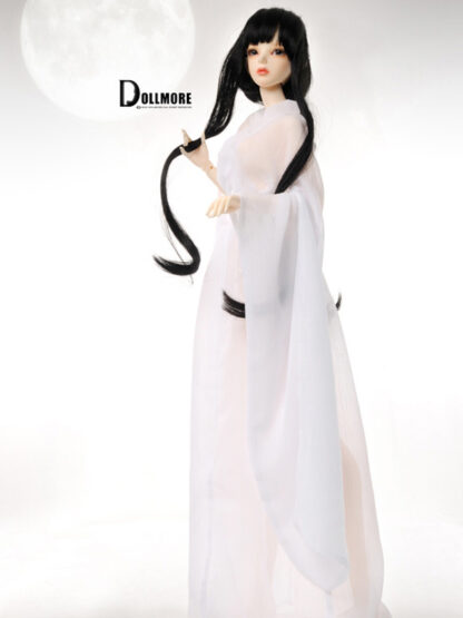 dollmore model f sd white celestial gown