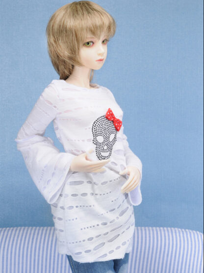 dollmore model f sd white ribbon skeleton t