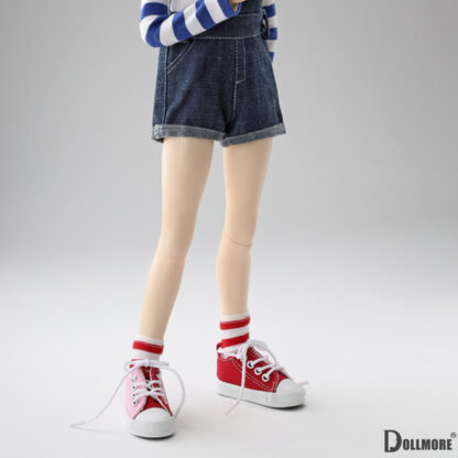 dollmore msd gra sneakers pink red