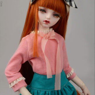 dollmore msd jiang pink ribbon shirt